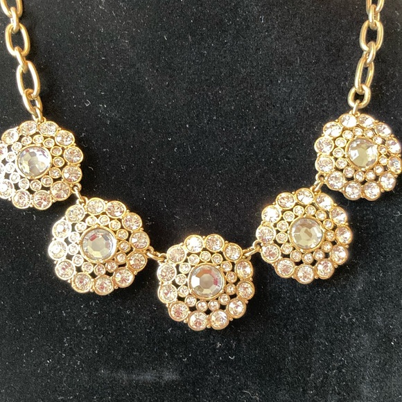 NWOT - J. Crew diamond and gold necklace. - Picture 2 of 5